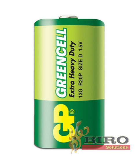 Baterie GP Greencell size D 13G-U2
